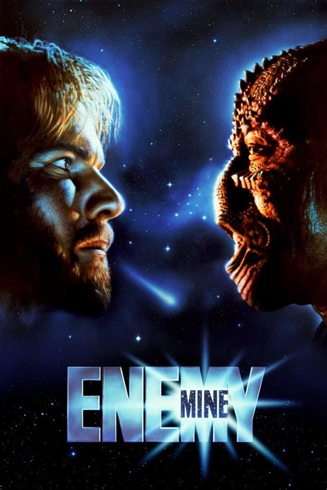 A science fiction drama about two warring pilots who crash-land on a planet with a reptilian humanoid and learn to live together. The reviewer criticizes the film for its clinker story, its human-like alien and its convenient plot gimmicks. He praises the art direction, special effects and performances, but says the film could have been better. 